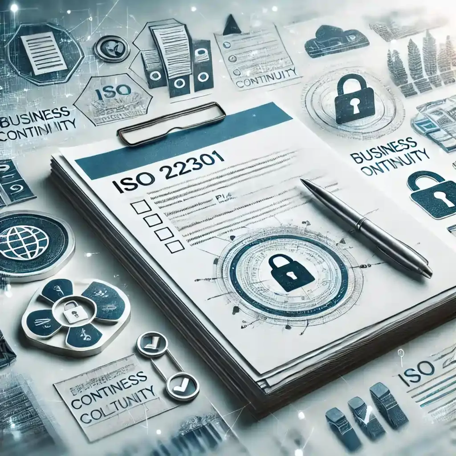 ISO 22301 documentation management business continuity standard documents templates by complierpro UAE